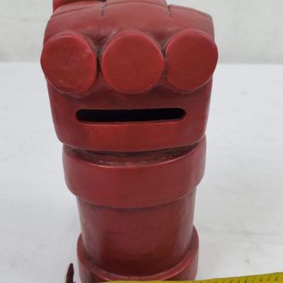 Small Red Fist Coin Bank