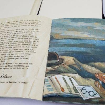 The Beatrice Letters, Lemony Snicket - Slightly Torn Folders Inside