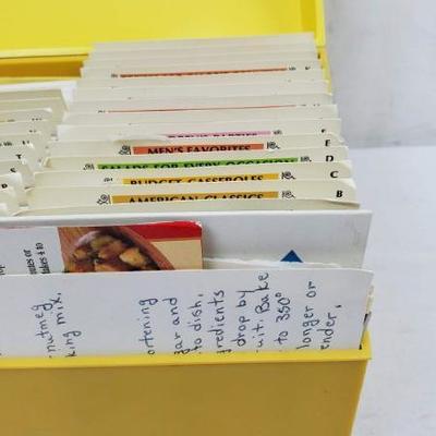 The Betty Crocker Recipe Card Library, Yellow