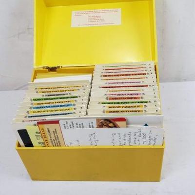 The Betty Crocker Recipe Card Library, Yellow