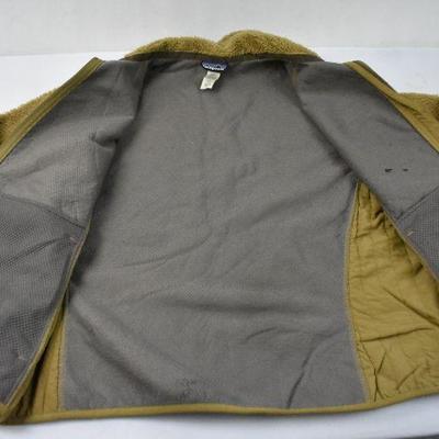 Tan/Brown Patagonia Jacket, Women's XL