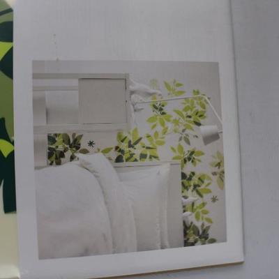 Ikea Elsabo Decorative Stickers Wall Decal Green Leaves by Anne Jochum - New