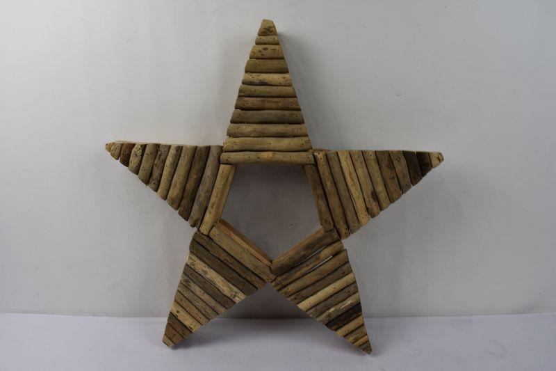 Wooden Star Wall Decor Rustic 24 X 24 Estatesales Org