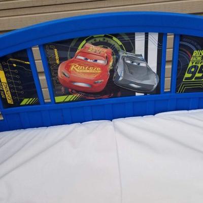Cars Toddler Bed featuring Jackson Storm & Lightning McQueen