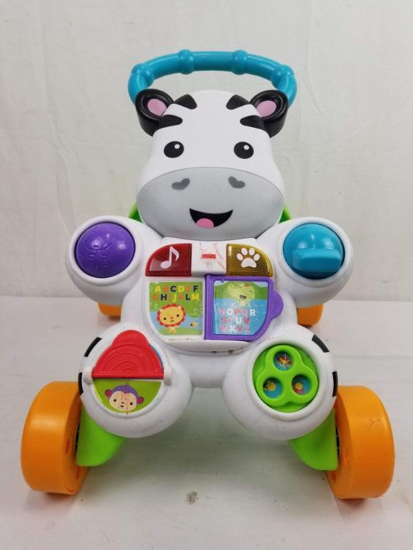 fisher price zebra push walker