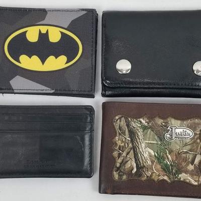 4 Wallets: Batman, etc