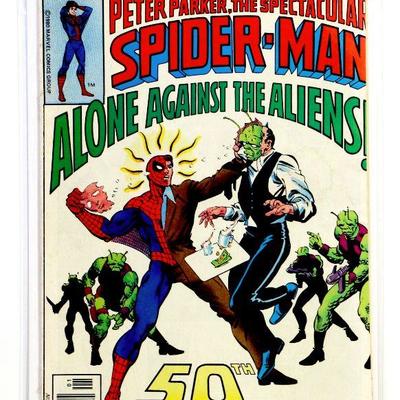 Peter Parker SPECTACULAR SPIDER-MAN #50 Bronze Age 1981 Marvel Comics