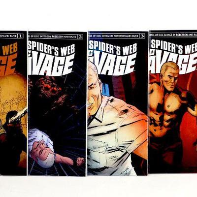 DOC SAVAGE: The SPIDER'S WEB #1 #2 #3 #4 #5 Comic Books Set 2015 Dynamite Comics