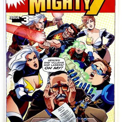 STAN LEE'S MIGHTY 7 Issue #3 Comic Book 2012 Stan Lee's Comics