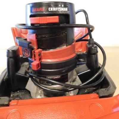 Sears Craftsman 1.5 HP Router in Hard Case