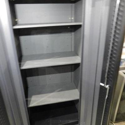 Kobalt Freestanding Steel Cabinet with Adjustable Shelving 30