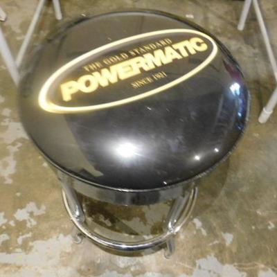 Choice 2:  Powermatic Shop Stool with Steel Frame Like New