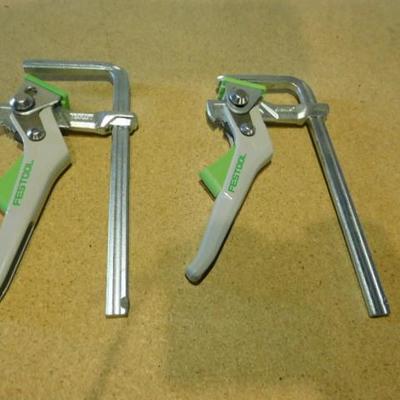 Choice 1:  Festool Quick Clamp Set for MFT and Guide Systems Like New