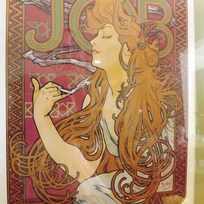 Job, 1896 Alphonse Mucha; Printer: F. Champenois, Paris