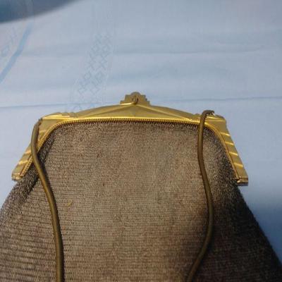 Whiting Davis Art Deco Opera Purse 10"L x 4 1/2"W