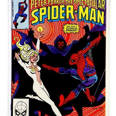 Peter Parker SPECTACULAR SPIDER-MAN #81 Bronze Age Comic Book 1983 Marvel Comics