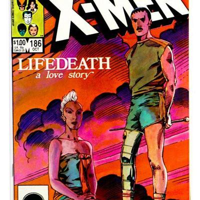 X-MEN #186 High Grade Comic Book Storm & Forge 1984 Marvel Comics 