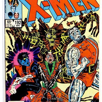 X-MEN #192 High Grade Comic Book Magus Appearance 1985 Marvel Comics