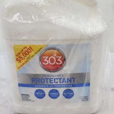 303 Aerospace Protectant for Plastic, Vinyl, and Rubber, 1 U.S. Gallon - New