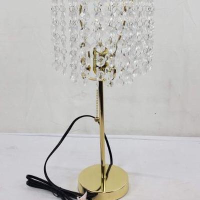 Gold Chandelier Lamp - New