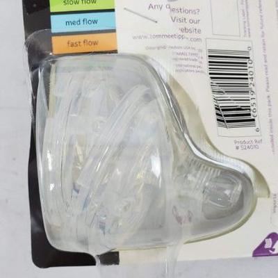 3 Packages of 2x Nipples, Tommee Tippee, Ultra 3m+ Med Flow - New, 1 Opened
