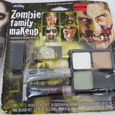 Halloween Makeup: Vampire/Zombie/Pirate/Zombie Bite Tattoo - New