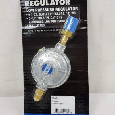 Regulator, Low Pressure Regulator Goss, CGA510 3/8 Fir - New