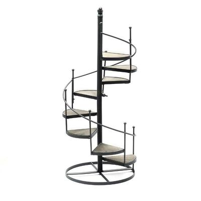 Spiral Showcase Plant Stand Display, Indoor/Outdoor Decor - New, Open Box
