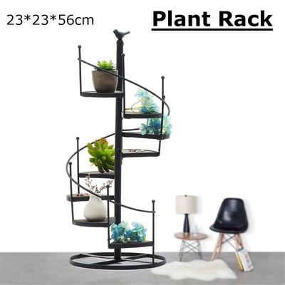 Spiral Showcase Plant Stand Display, Indoor/Outdoor Decor - New, Open Box