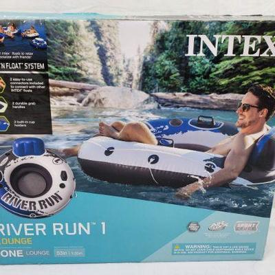 Intex River Run 1 Lounge, Connect N Float System - New