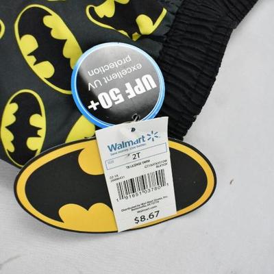 Batman Swim Shorts, Size 2T - New