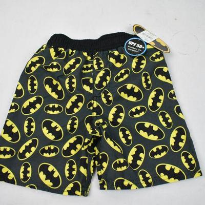 Batman Swim Shorts, Size 2T - New