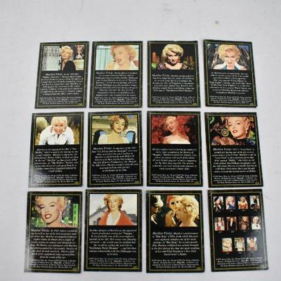 12 Marilyn Monroe Trading Cards from 1995