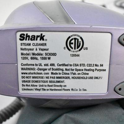 Shark Steam Cleaner with Accessories & Storage Bag - Tested, Works