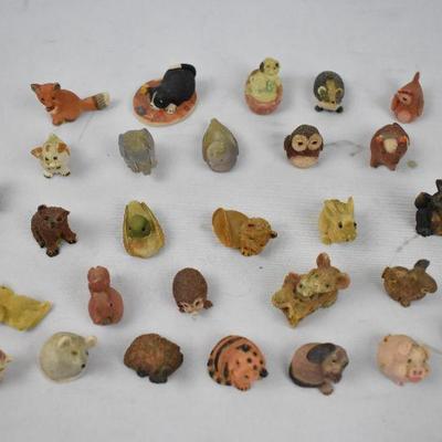 29 Tiny Animal Figurines - Most are From Scotland