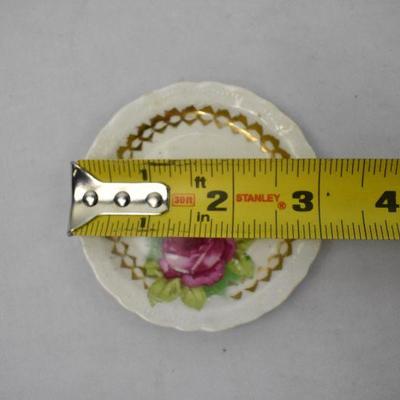 Small China Tea Plates - No Brand Name Markings