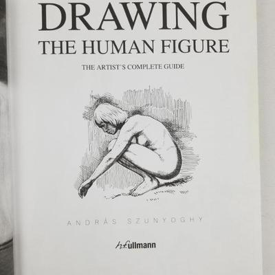 2 Drawing Books: Basic Colored Pencil Techniques -and- Drawing The Human Figure