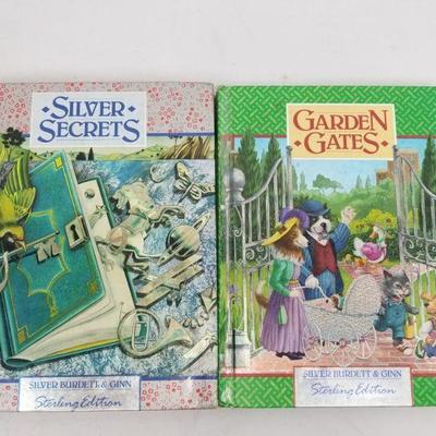 2 Silver Burdett & Ginn Workbooks: Silver Secrets -and- Garden Gates