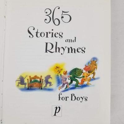 365 Stories and Rhymes for Boys - Children's Stories Book