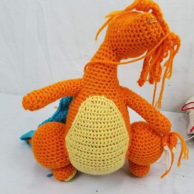 Partially Complete Yarn Projects: Nearly Complete Charizard and More