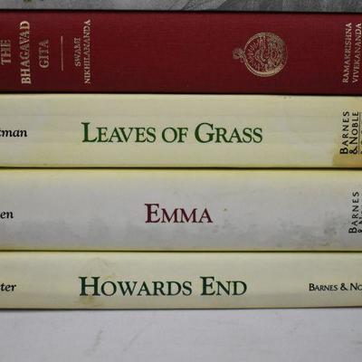 12 Books - Classics: Reflections at Walden -to- Howard's End
