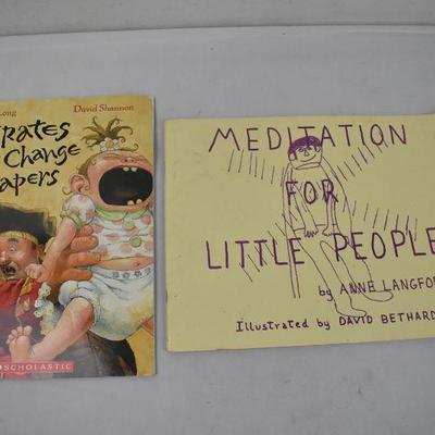 31 Kids Books, Paperback: Moon Mouse -to- Meditation