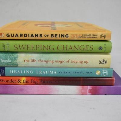 6 Hard Cover Books, Self-Help: Sweeping Changes -to- Journal