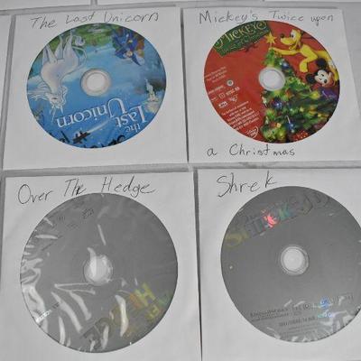 14 Kids Movies On Dvd All Dogs Go To Heaven To Shrek 3d Estatesales Org