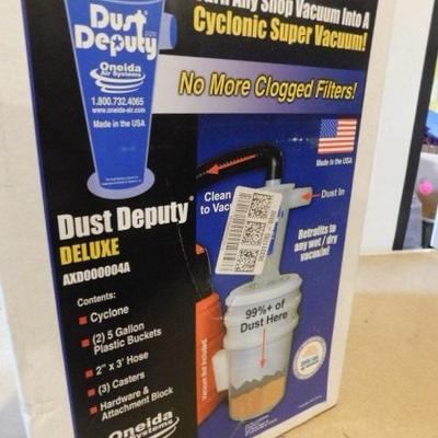 Onieda Deluxe Dust Deputy 5 Gallon Collection System New in Box