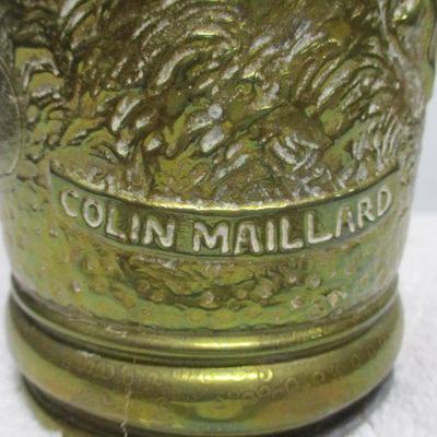 Lot 4 - Colin Maillard Brass Copper Pitcher 16