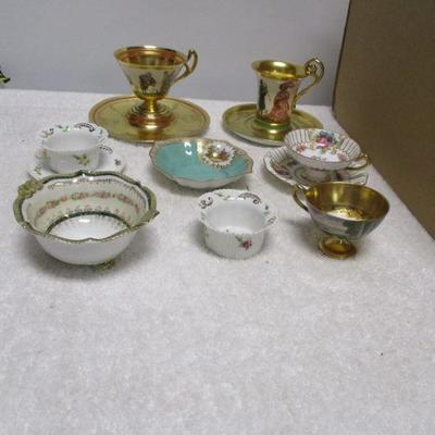 Lot 4 - Decorative Cups & Saucers - Germany