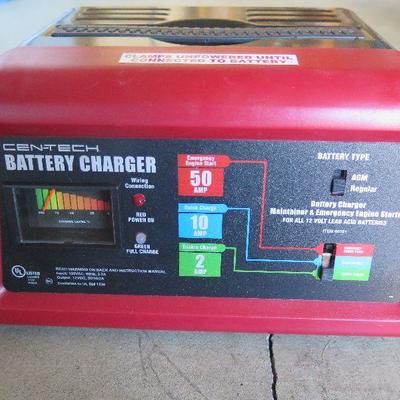 Cen-tech Battery Charger and More
