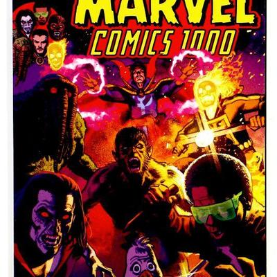 MARVEL #1000 GREG SMALLWOOD 1970's HORROR VARIANT COVER - 2019 Marvel Comics NM