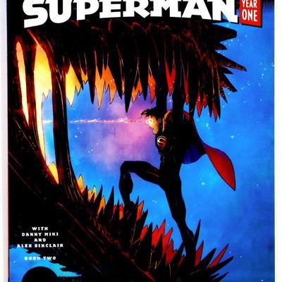 SUPERMAN YEAR ONE #2 John Romita Jr. Cover Variant 2019 DC Black Label Comics NM